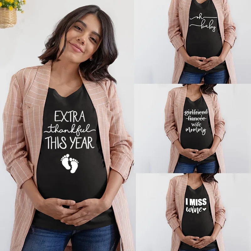 Maternity print T-shirt