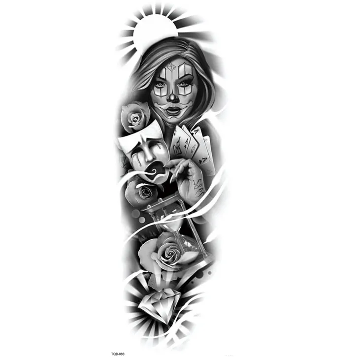 Full arm full arm waterproof tattoo sticker