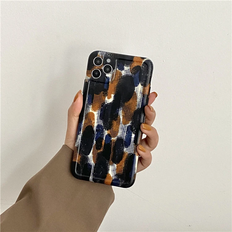 Compatible with Apple , Apple 12 Blue Orange Splash Ink Xs Phone Case