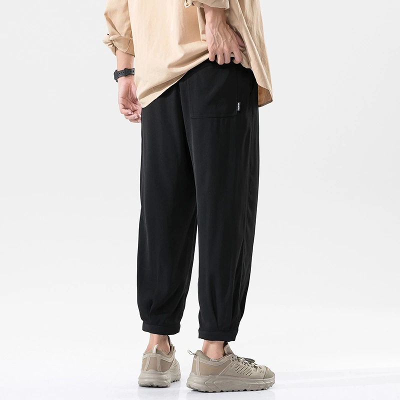 Straight Loose Casual Drape Suit Trousers