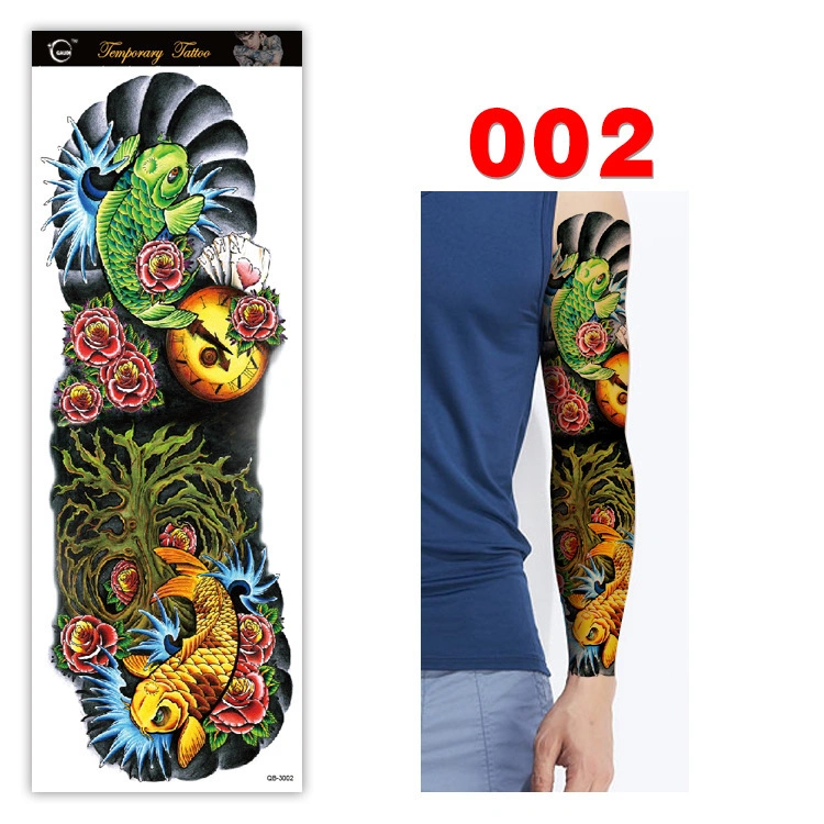 Environmentally Friendly Non-Toxic Waterproof And Long Lasting Full Arm Tattoo Stickers