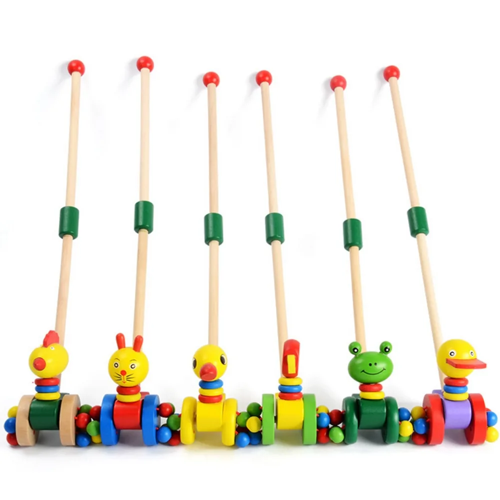Removable children's wooden cart toy