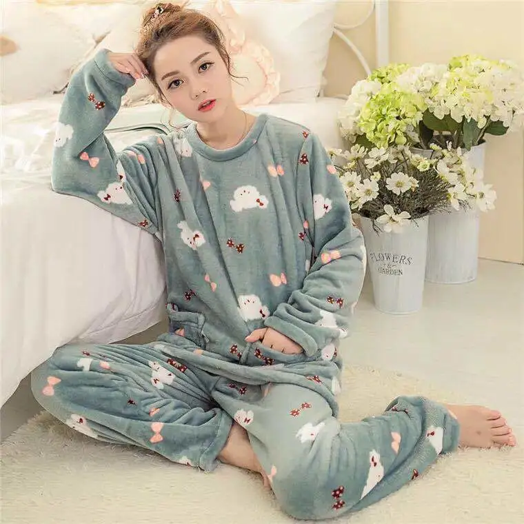 Coral fleece pajamas