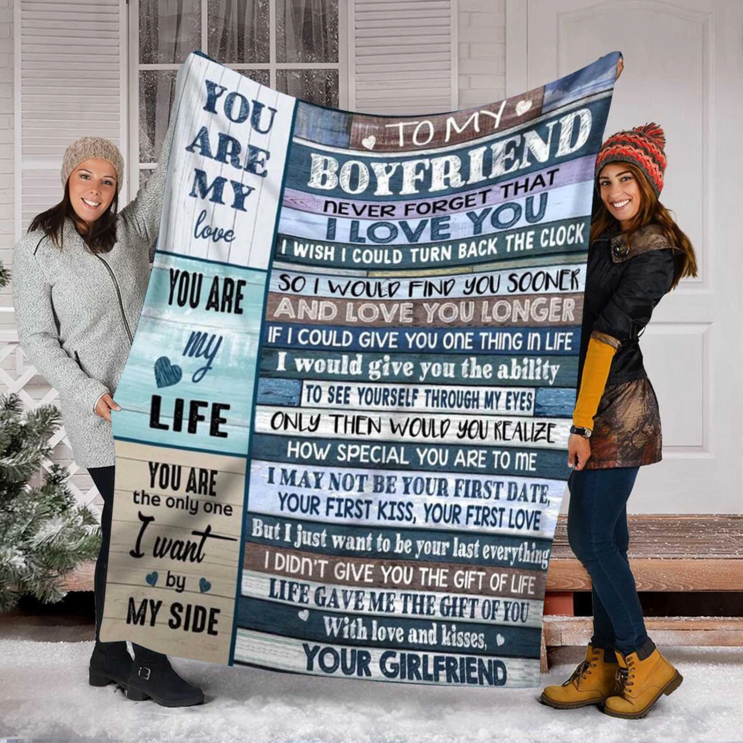 Mailbox double-sided flannel air conditioning blanket