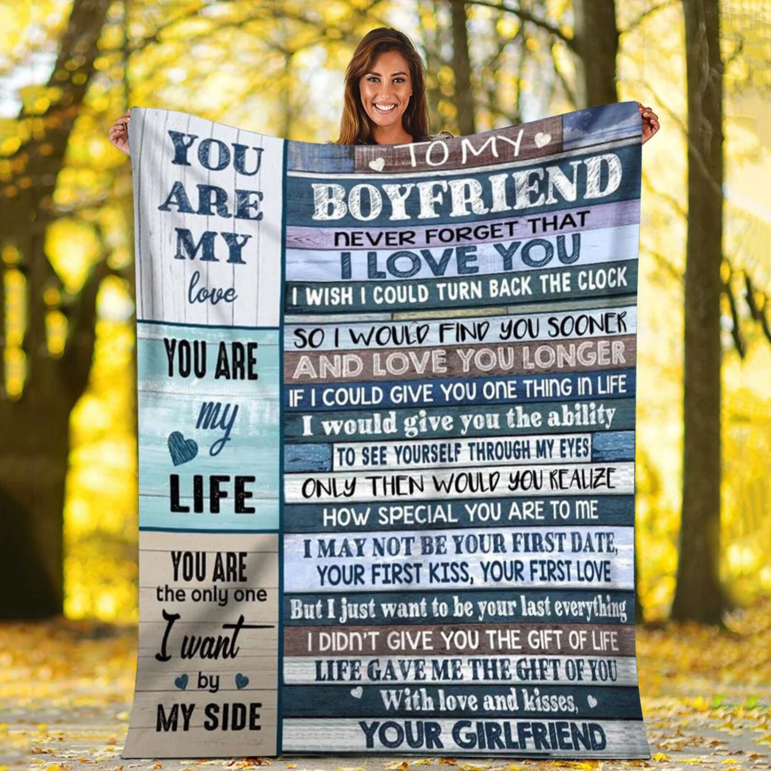 Mailbox double-sided flannel air conditioning blanket