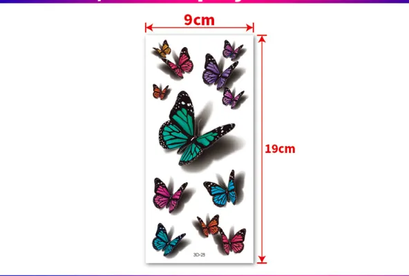 Waterproof tattoo sticker