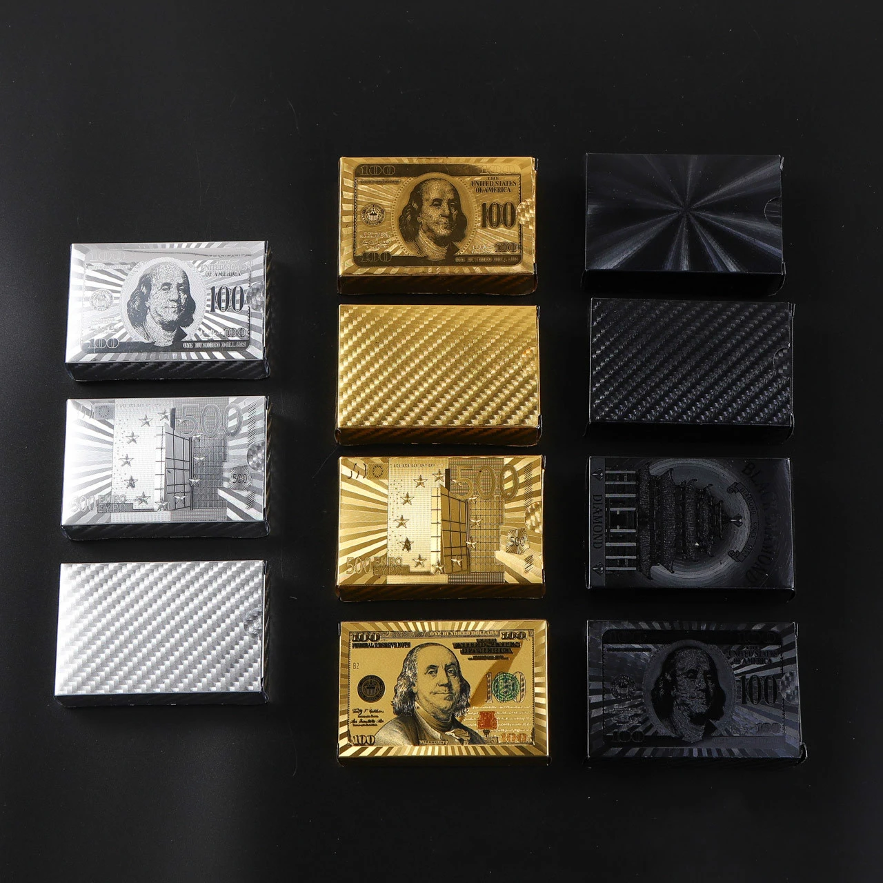Waterproof gold foil playing CARDS
