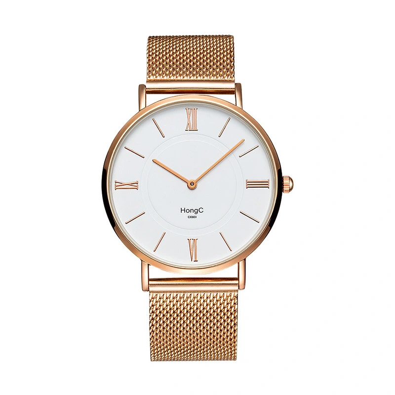 Mesh belt bracelet watch