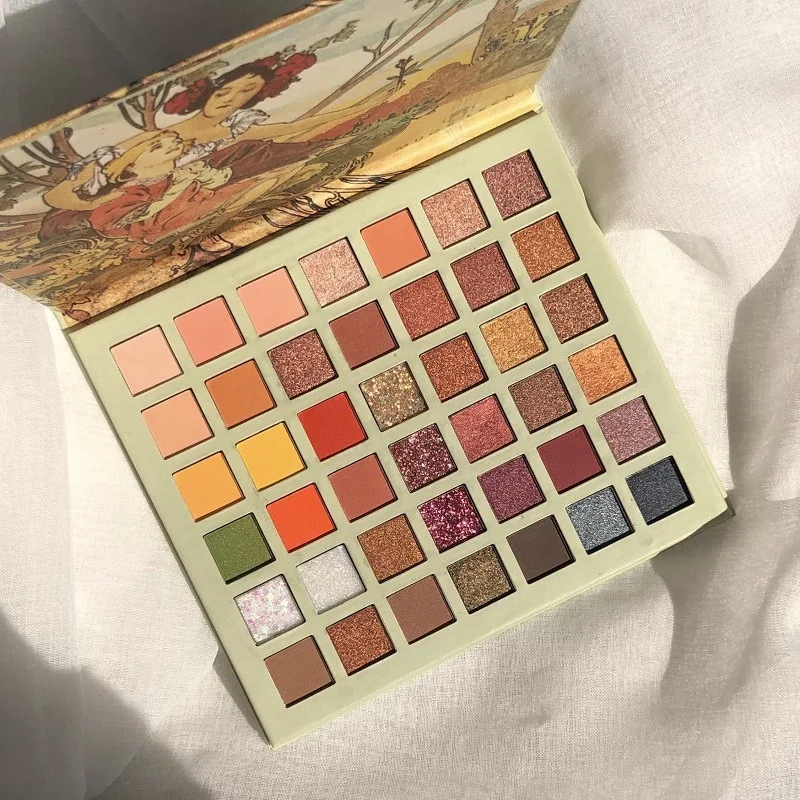 Rose gold bead eyeshadow palette