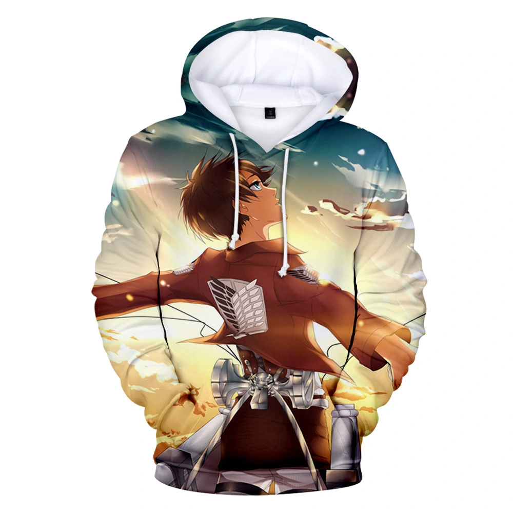 Attack On Titan 3d Digital Printing Hooded Adult Sweater Men's European And American Hoodies