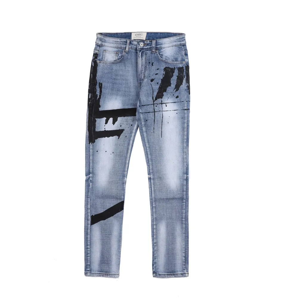 High Street Fashion Slim-fit Men's Jeans