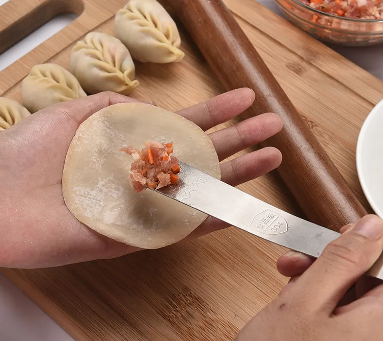 Dumpling tool flat filling mixing spoon