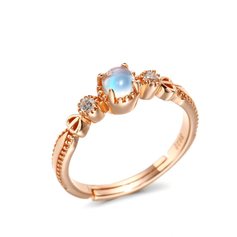 Natural Moonstone Vintage Ring
