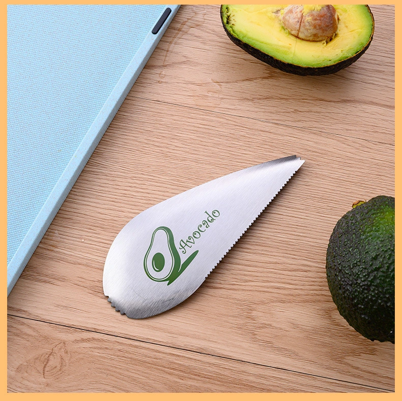 Stainless Steel Avocado Cut Mango Cut Fruit Pit Peeler