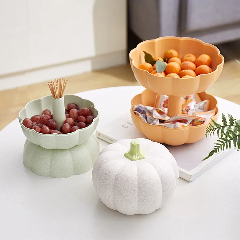 New Big Pumpkin Creative Modern Living Room Home Coffee Table Candy Box Snack Tray Dried Fruit Tray