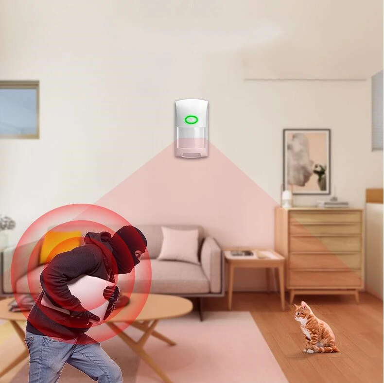 Wifi Infrared Probe Body Sensor Detection Alarm