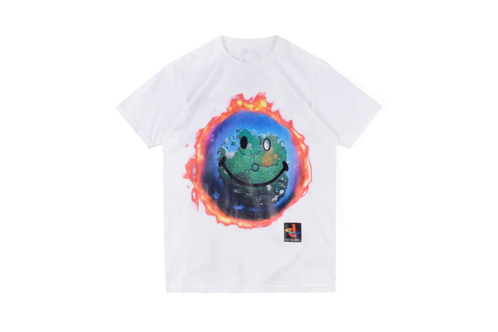 Travis Fortnite World Happy Face Tee Scott Fortnite Short Sleeve T-Shirt