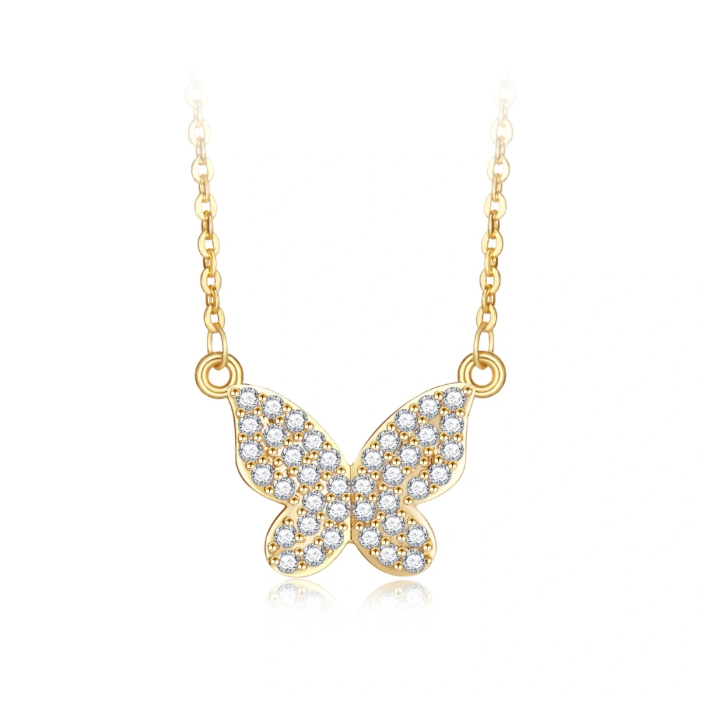 Ladies butterfly necklace