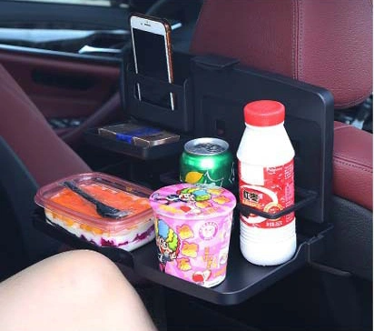 Storage Teacup Water Cup Holder Foldable Fining Table In The Car