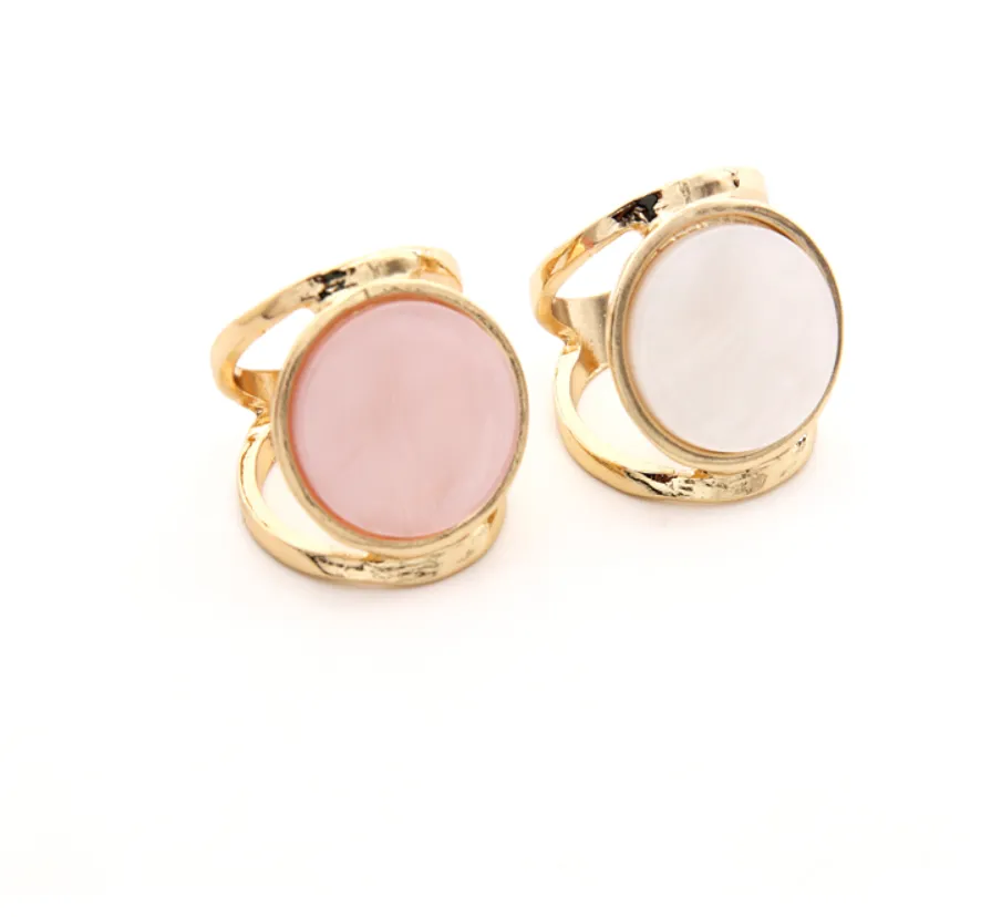 Women's Ring Personality Trend Lady Acetate Ring Ring