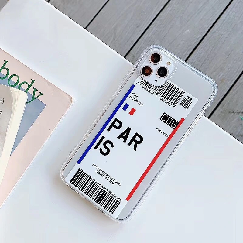 Ticket phone case