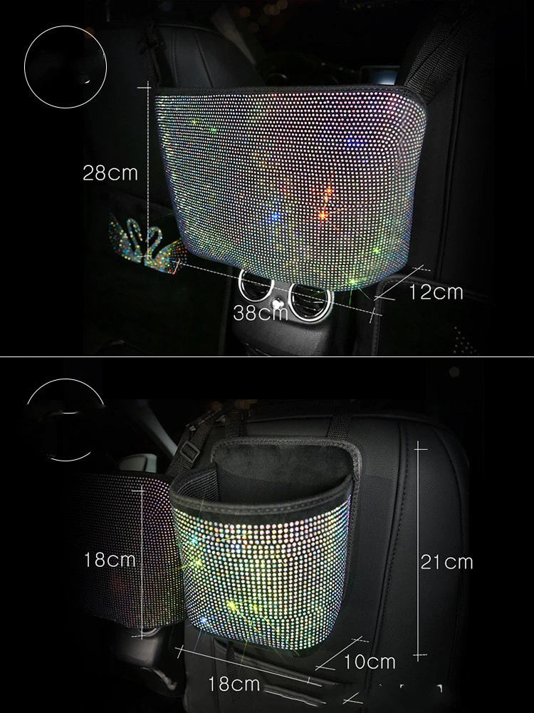 Car Storage Net Pockets Between Car Seats Car Storage Bag 