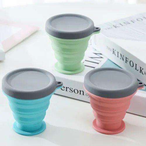 Portable Silicone Telescopic Foldable Drink Folding Cup