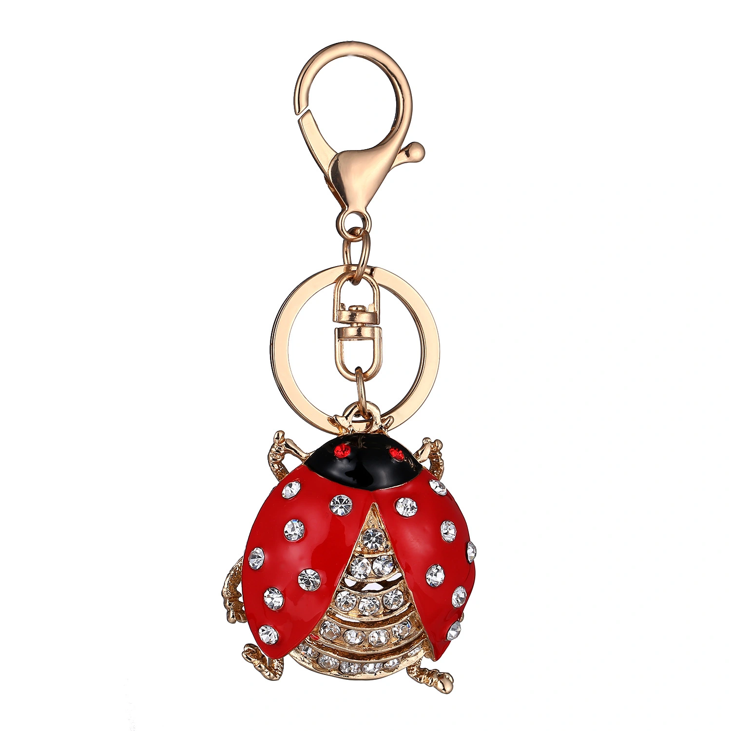 Seven Star Ladybug alloy mobile phone pendant