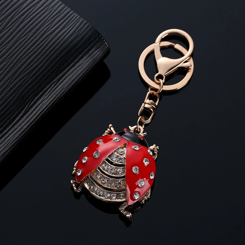 Seven Star Ladybug alloy mobile phone pendant