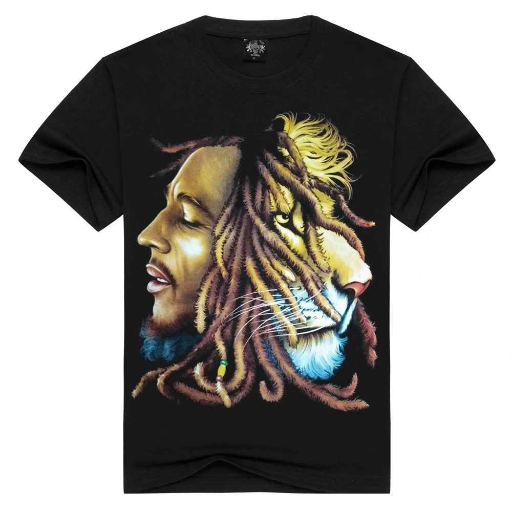 Men's printed casual short sleeve