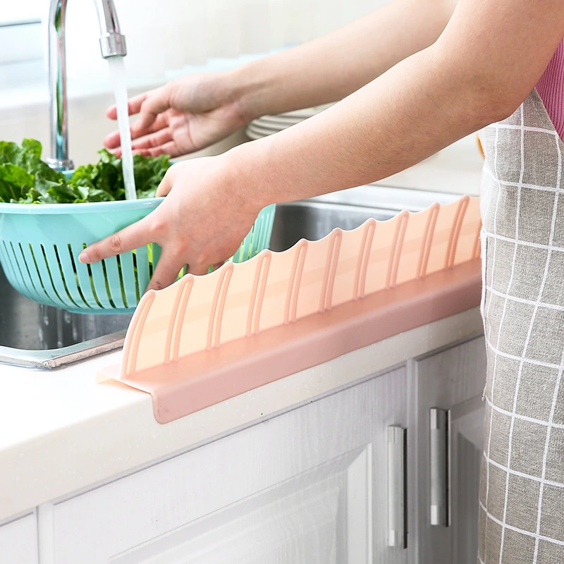 Kitchen sink flap suction cup