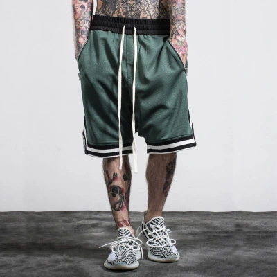 Basketball pants zipper men's casual pants men's shorts