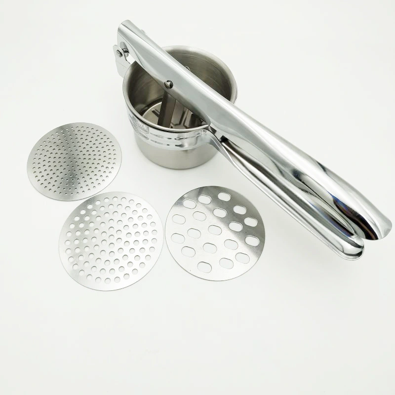 Trinity Stainless Steel Potato Presser Manual Juice Presser Potato Clay Presser Multifunctional Kitchen Tool