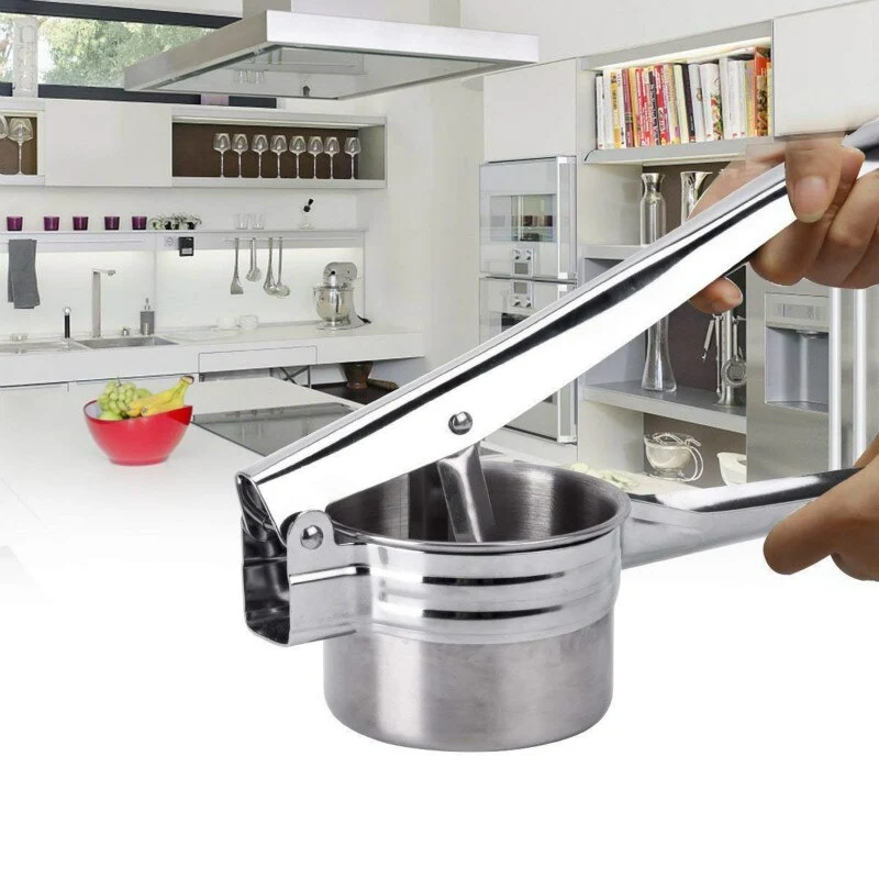 Trinity Stainless Steel Potato Presser Manual Juice Presser Potato Clay Presser Multifunctional Kitchen Tool