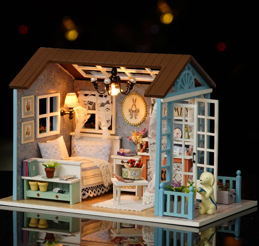 Assembling model house