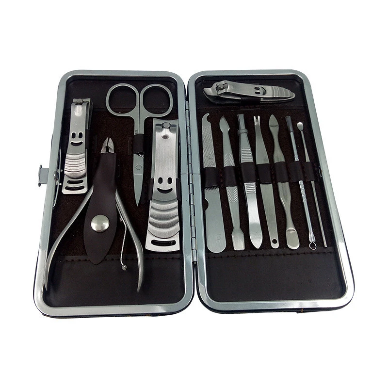 Stainless Steel 12 Piece Nail Clipper Set