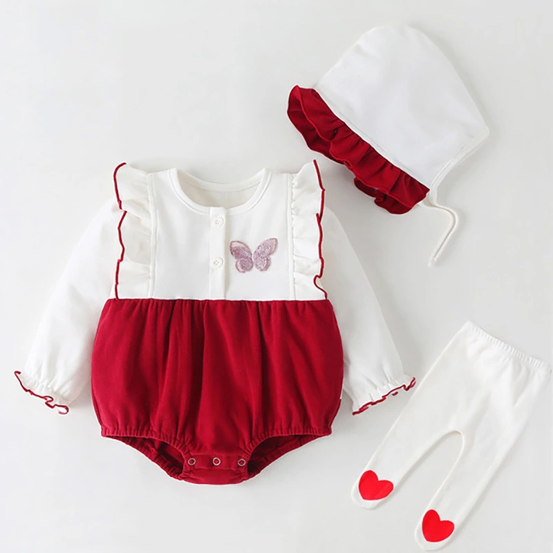 Korean Newborn Baby Clothes Princess Dress