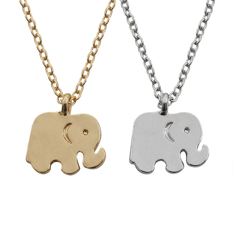 Good Luck Elephant Pendant Necklace