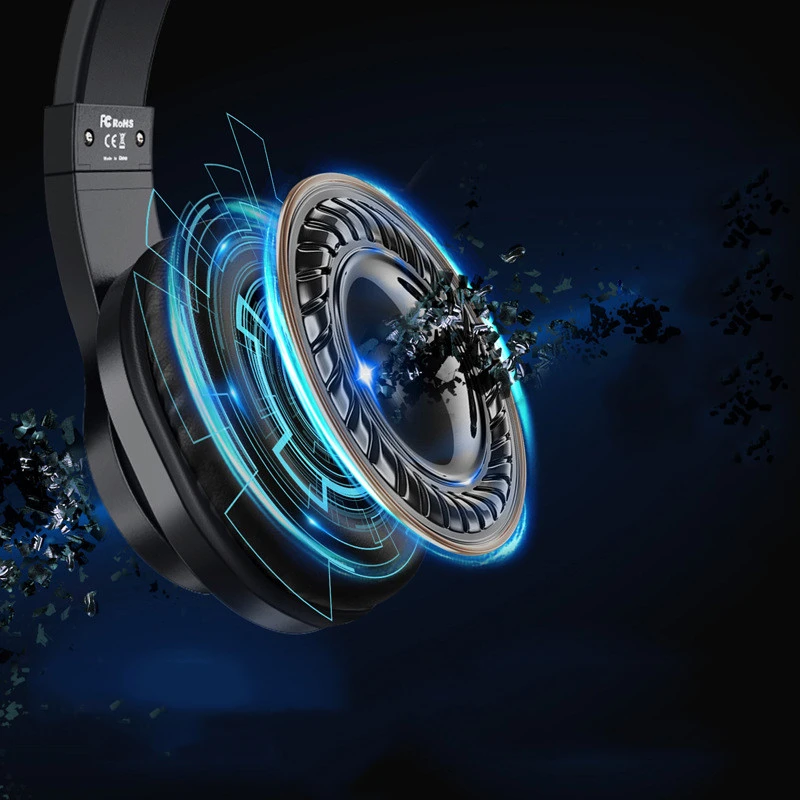 Head-mounted wired headset