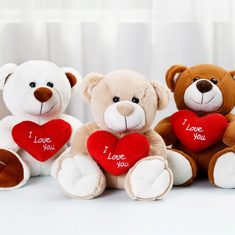 Cute Cartoon Hug Bear With Bow Tie Bear Plush Doll