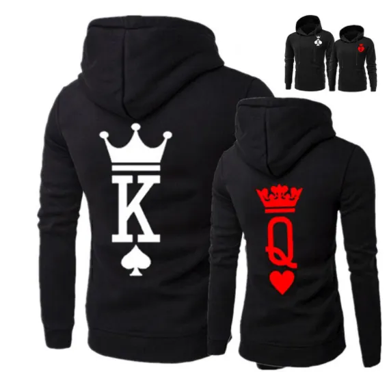 KING &QUEEN Hooded sweater