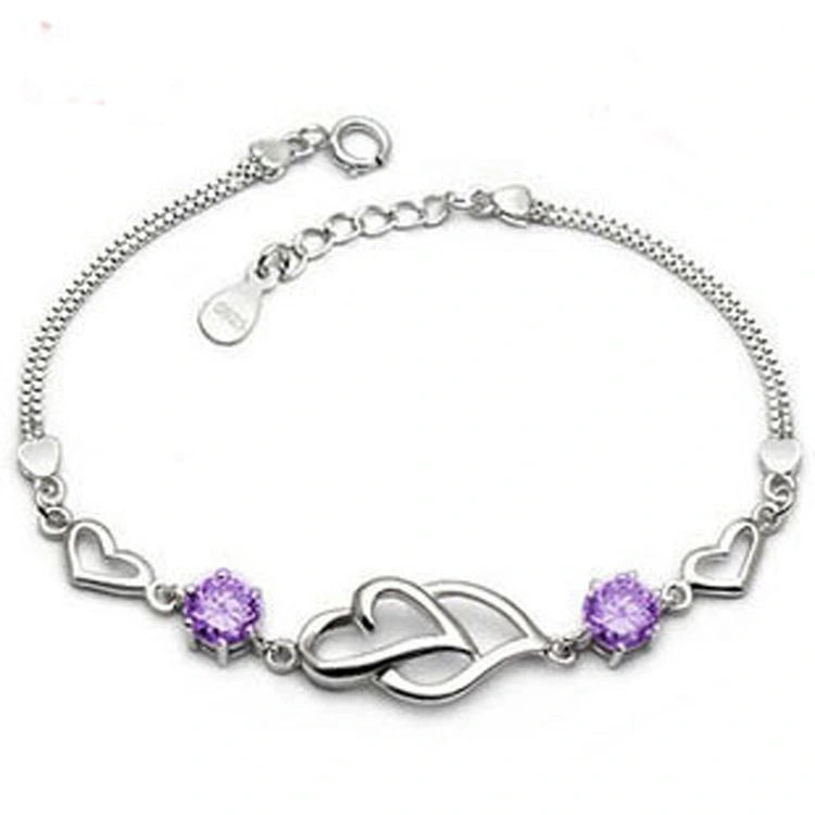 Fashion crystal zircon micro-inlaid bracelet