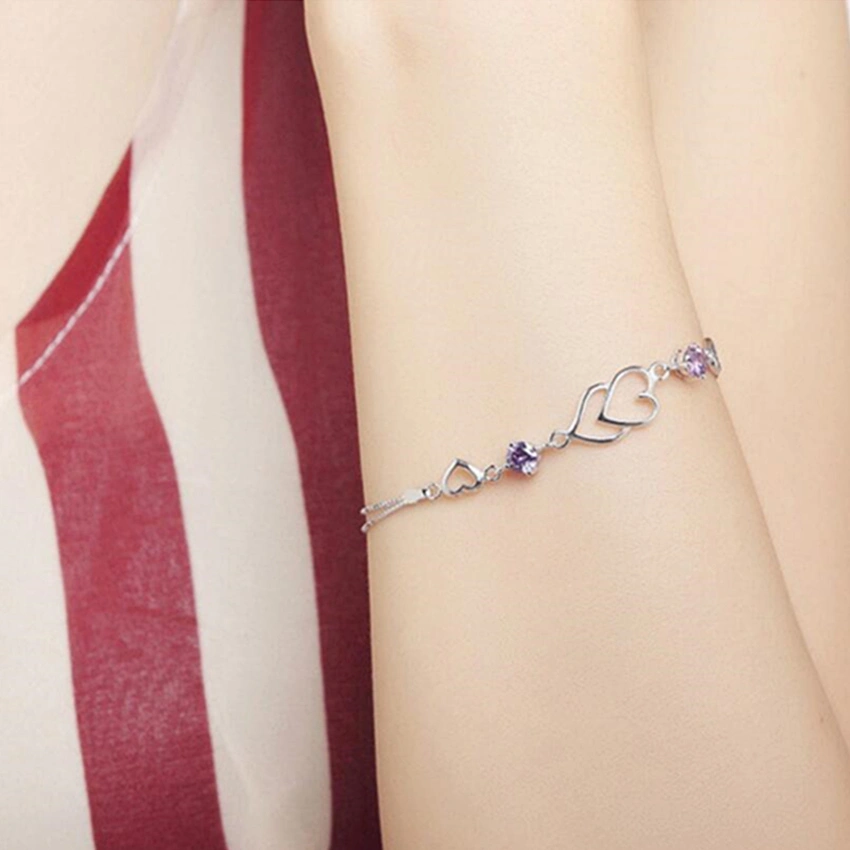 Fashion crystal zircon micro-inlaid bracelet