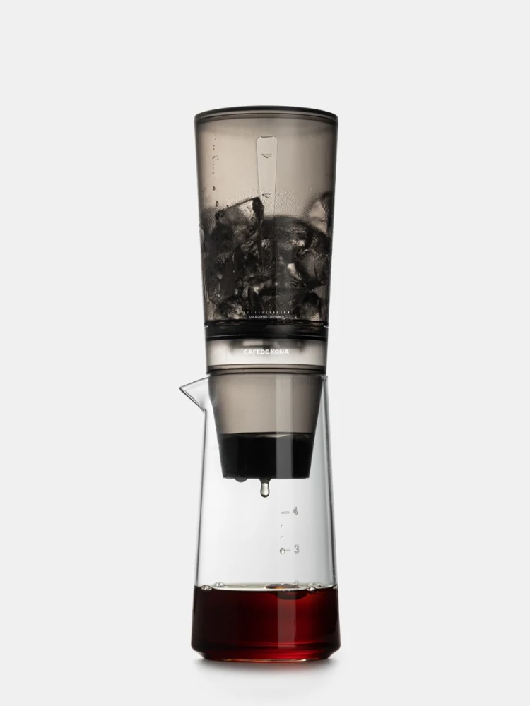 Ice drip coffee pot