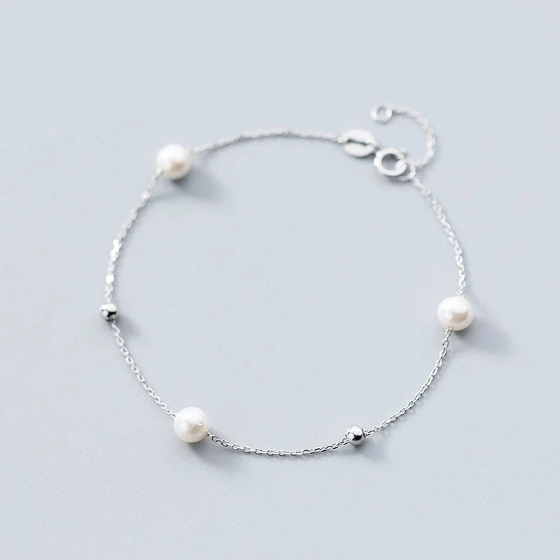 Temperament Beads Synthetic Pearl Bracelet