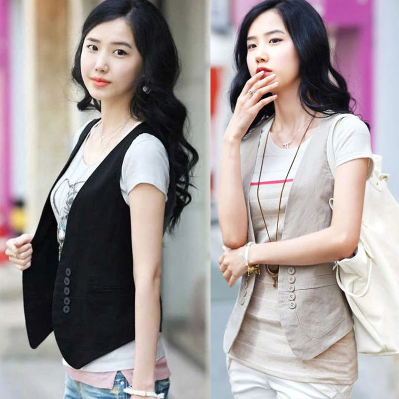 Wild self-cultivation suit small vest