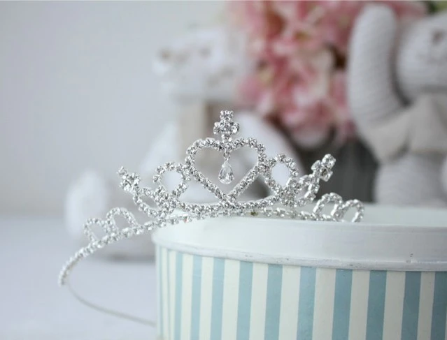 Children's headwear headband shiny rhinestone headband
