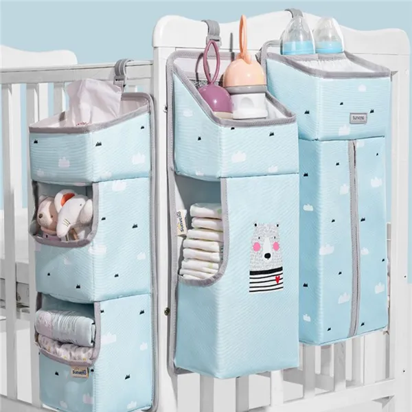 Shelf bag storage bedside hanging bag