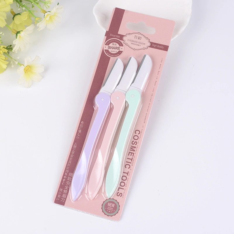 3 Pcs  Professional Eyebrow Razor