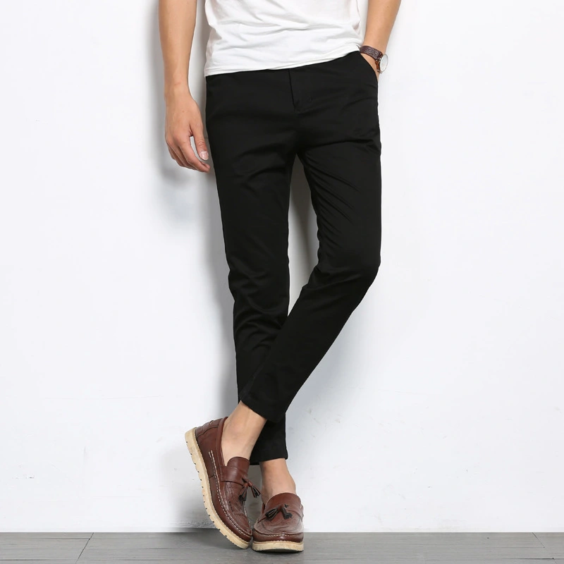 Men's cropped casual pants